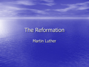 Martin Luther PPT
