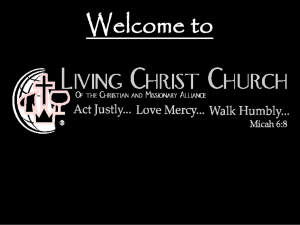 Break Every Chain - Living Christ Church