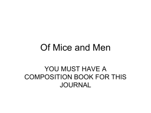 Of Mice and Men - teachers.yourhomework.com