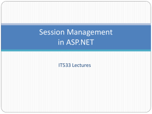 Session Management in ASP.NET