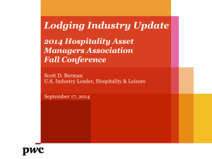fa14-LodgingUpdate - Hospitality Asset Managers Association