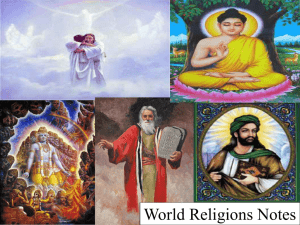 World Religions PPT 2014