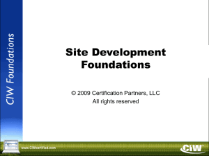 Site Dev v2 0 PowerPoint