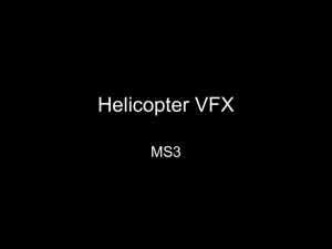 Helicopter VFX