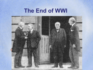 The Effects of WWI