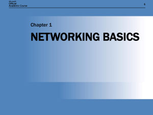 Supplemental network notes, part 1