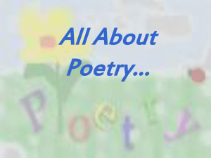 Poetry - Mulvane School District USD 263