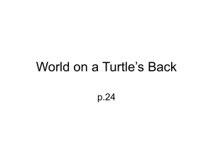 World on a Turtle`s Back