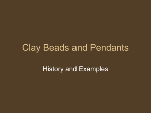 Clay beads