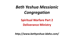 Spiritual Warfare - Part 2