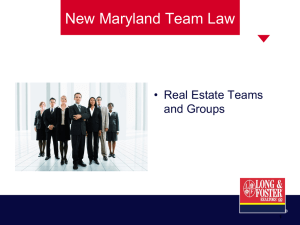 What Constitutes a Real Estate Team or Group?