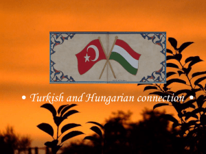 Turkish loan word in Hungarian language