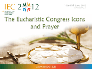 PowerPoint - 50th International Eucharistic Congress 2012