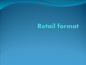 Retail Format PPT 2