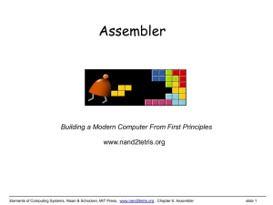 lecture 06 assembler