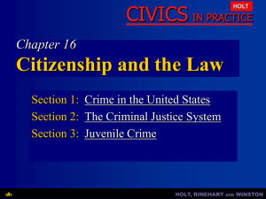 Chapter 16: Citizenship and the Law - Waverly