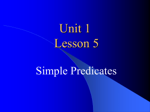 Unit 1: Lesson 5