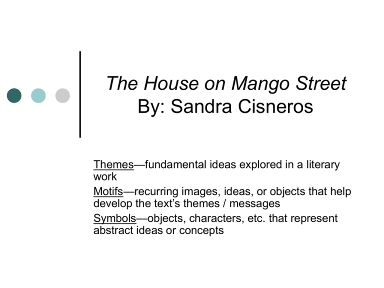 literary analysis essay on the house on mango street
