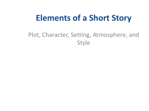 The Five Elements of a Short Story