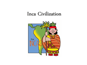 Aztec, Inca, and Maya Civilizations