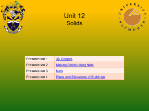 Unit 12 Solids