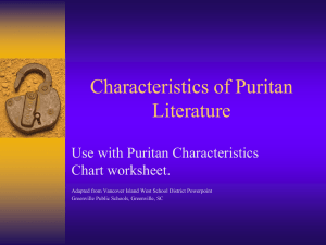 Puritan_Characteristics_PowerPoint