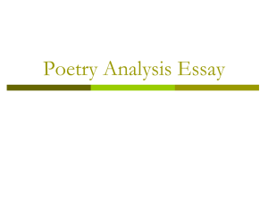 Poetry_Analysis_Essay_POWERPOINT