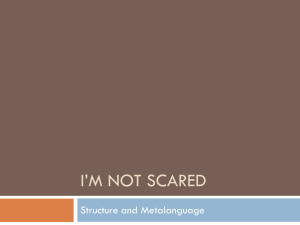 I`m Not Scared - Miss Box`s Weebly