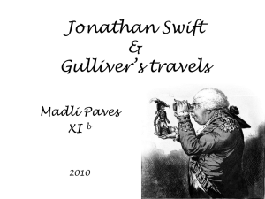 Jonathan Swift & Gulliver`s travels