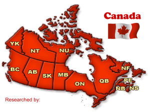 Canada PowerPoint example