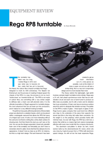 Rega RP8 turntable