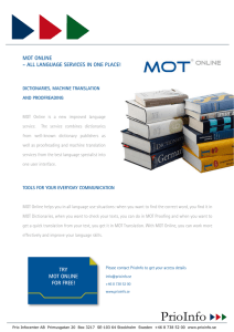 mot online - all language services in one place! try mot