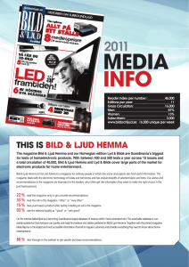 MEDia info - Ljud & Bild