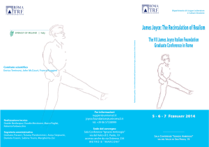 5-7_febbraio_2014 1:Invito.qxd - The James Joyce Italian Foundation