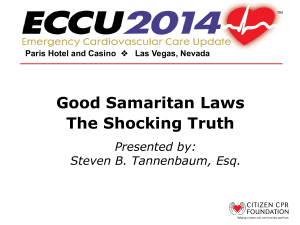 Good Samaritan Laws: The Shocking Truth