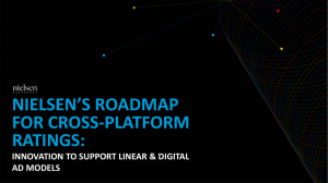Nielsen`s Roadmap for Cross Platform Ratings