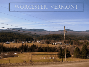 Worcester, Vermont