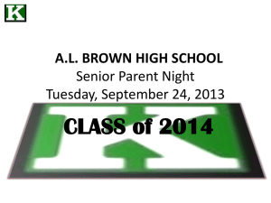 File - the AL BROWN HIGH SCHOOL STUDENT