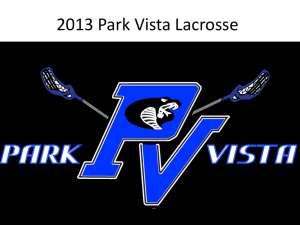 2012 Park Vista Lacrosse