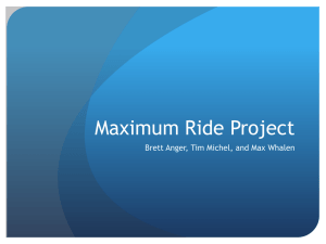 LA Maximum Ride Project