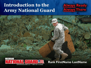RRNCO-Presentation - Michigan National Guard