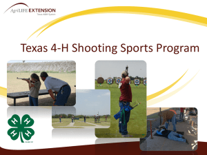 Texas 4-H Shooting Sports - Texas 4