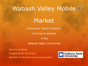 Wabash Valley Mobile Market Community Health Initiative: Covering