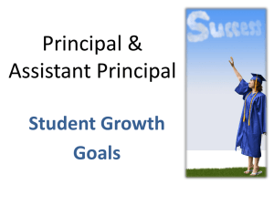PPGES Student Growth Goals