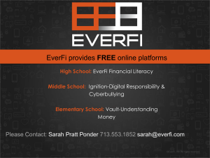 EverFi FinLit for Economics – TSSSA PowerPoint