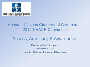 Houston Citizens Chamber of Commerce Comcast