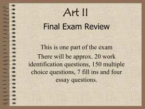 Final Exam Visual Reference Review