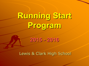 LC Running Start Information