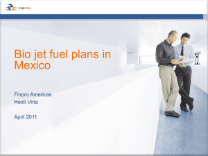Bio Jet Fuel Plans in Mexico