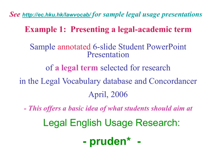 What Is Meaning Of Prudent In Law